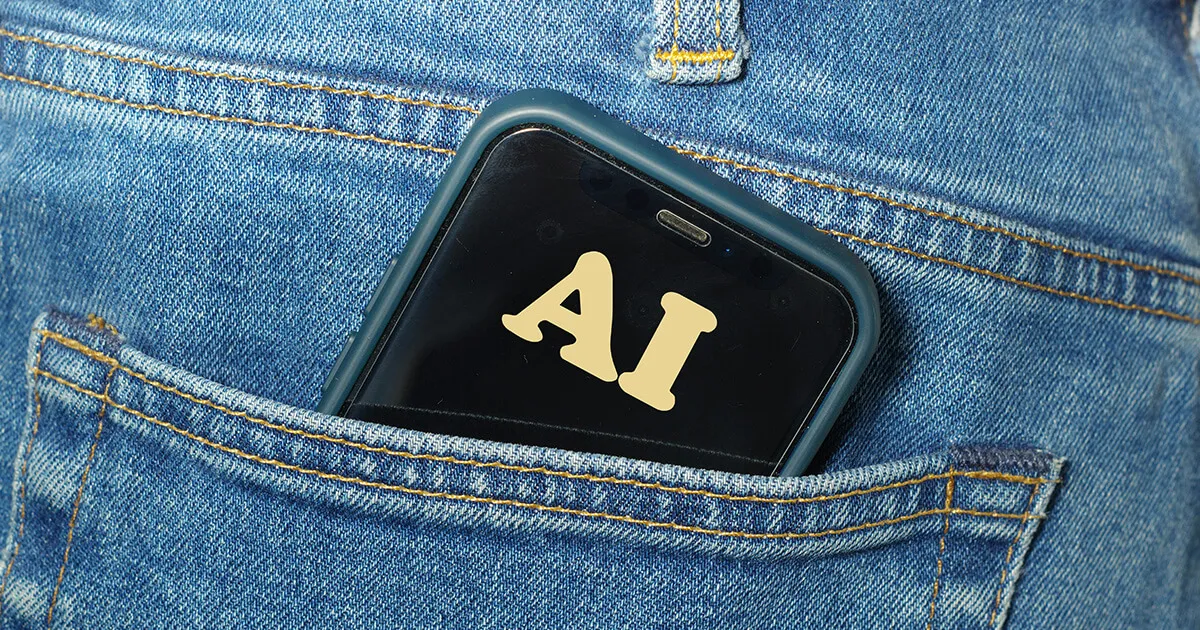 Entraîneur de vocabulaire IA générant des fiches avec contexte sur un smartphone