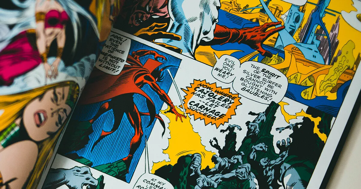Comics als unterhaltsamer und effektiver Weg, Vokabeln in einer Fremdsprache zu lernen