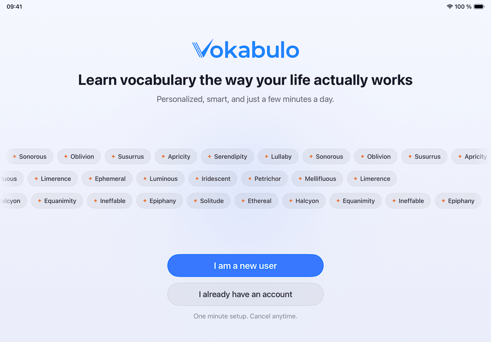 Vokabulo Start 1